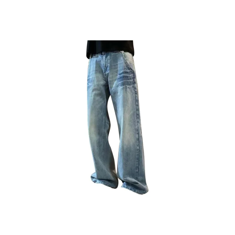 WELTER EXPERIMENT Jeans Unisex Blue Single Item-6