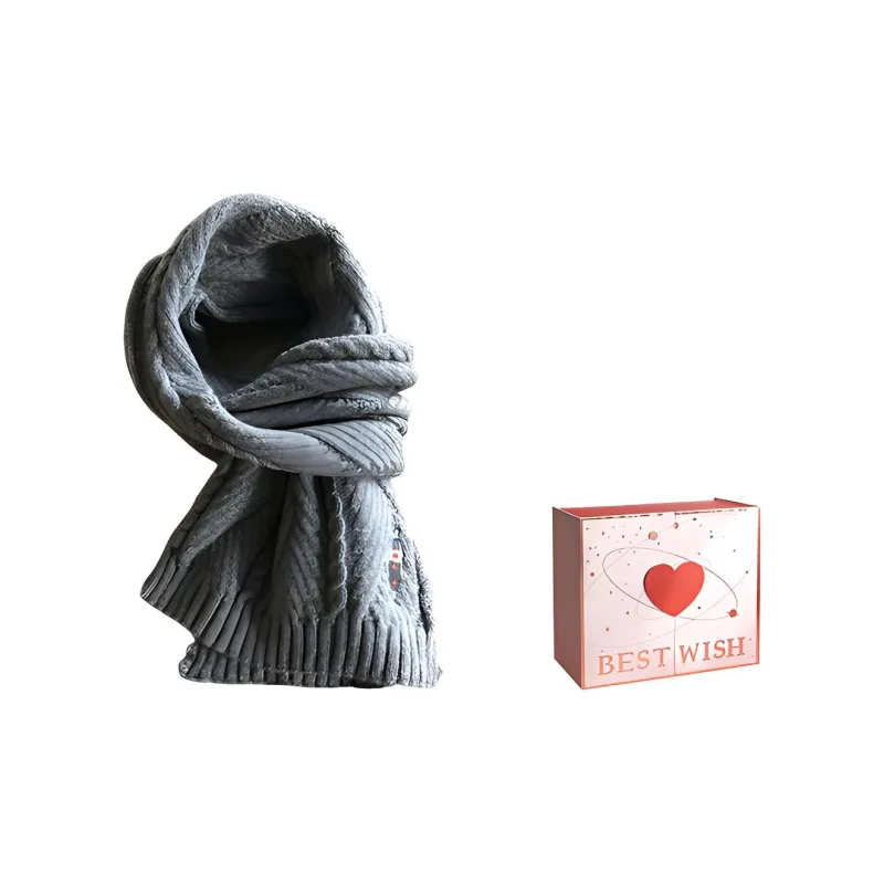 DAISY BEAUTY Knit Scarves Unisex-4