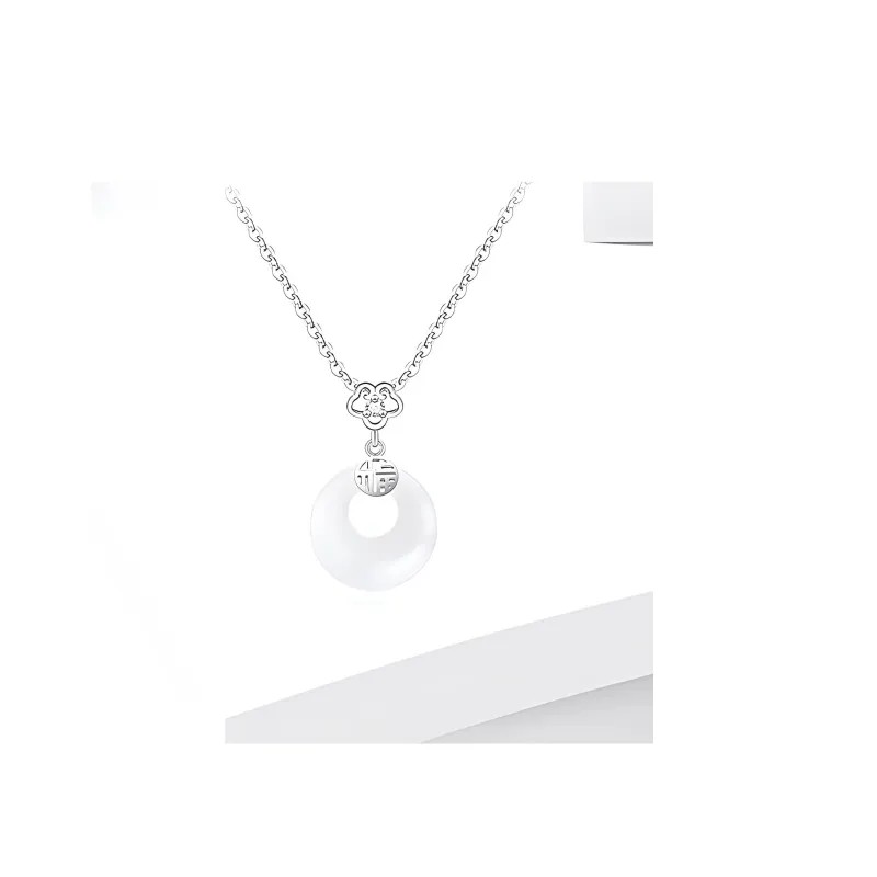 SECU S925 Silver Necklaces Women's-4