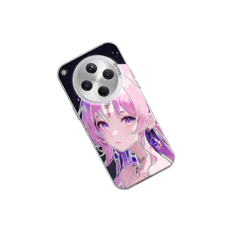 CHUNFAN PC Material Phone Cases Compatibility With OPPO A5 Pro/Find X8/Reno 12/11/Pro Trendy And Cool-2