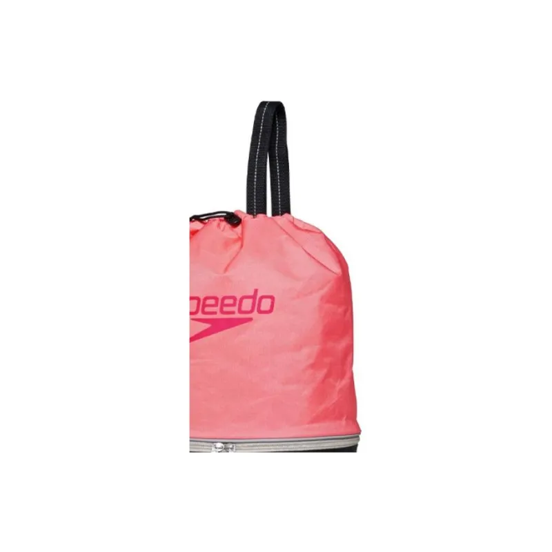 Speedo Polyester Backpack Unisex Pink & Black-2