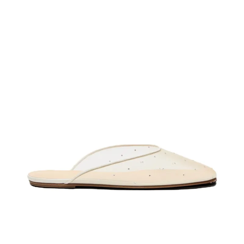 MAGDA BUTRYM Wrap toe Slippers Women's White-1