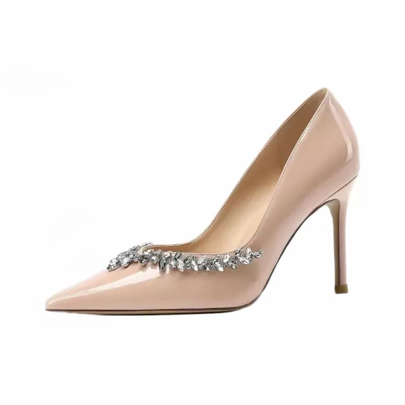 Yang Nianhua Slim Heel High Heels Women's-4