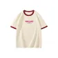 [100% cotton]Light Beige (Tf Striped Center Logo)