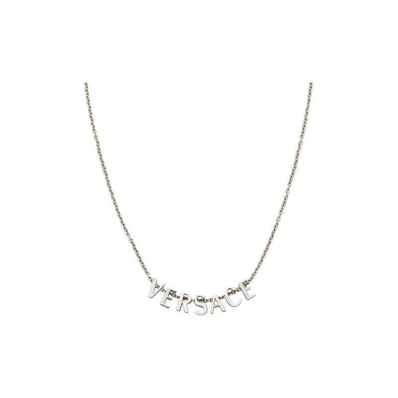 VERSACE Logo lettering Necklace-0