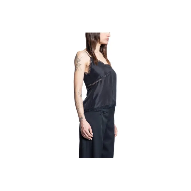 MM6 Maison Margiela Lace Detailed Top-3