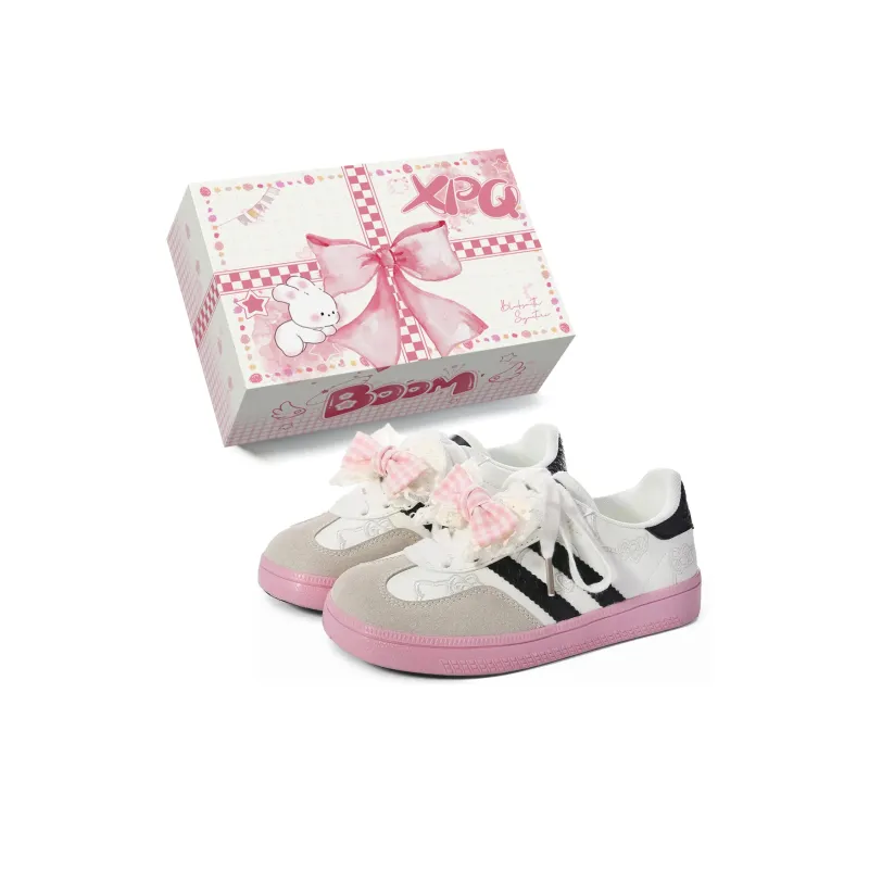 XPQ Wrapping, Wear Resistant And Non Slip Low Top Skateboard Shoes Women's-5