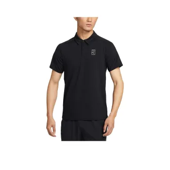 Nike Court AdvantageDri Fit T Shirt Men's Black/White