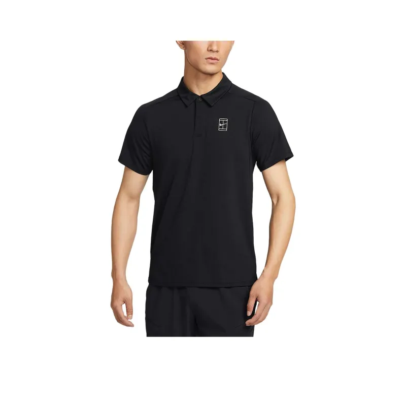 Nike Court AdvantageDri Fit T Shirt Men's Black/White-0