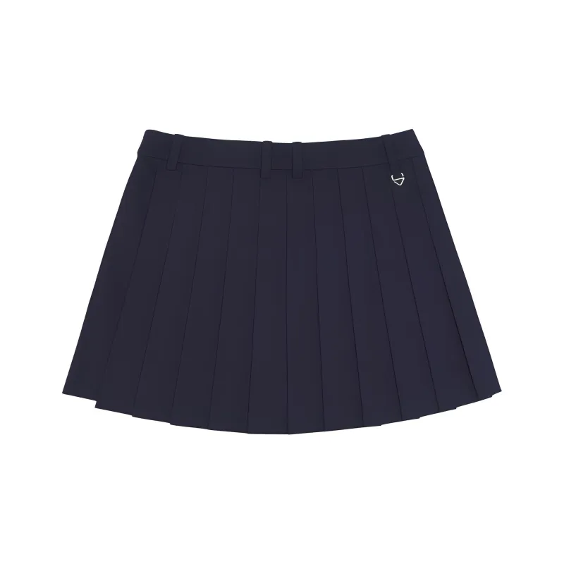 LI NING 1990 Golf Series Casual Short Skirts Women's Sailor Blue-1