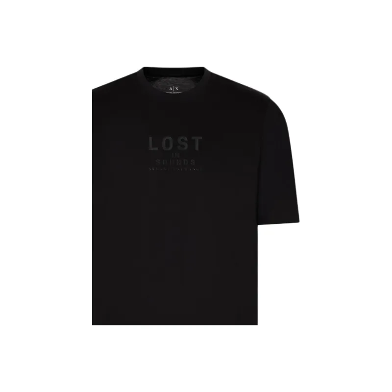 ARMANI EXCHANGEAE T Shirt Men's Black-1