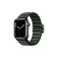 W Pattern Black Green