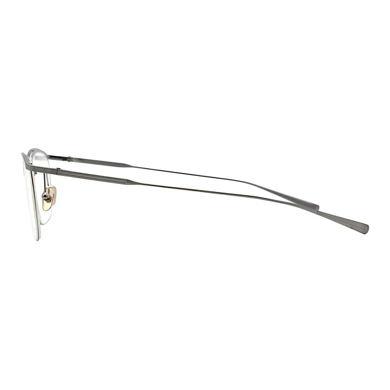 MASUNAGA Titanium Rectangular Eyeglass Frames Unisex Multicolor-2