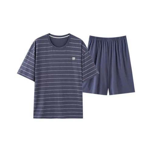 MADALLO Pajama Set Men's Dark Blue