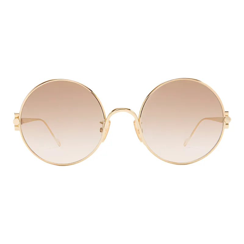 LOEWE Sunglasses Women's Gold-1