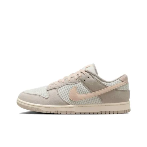 Nike Dunk Anti Slip Wear Resistant Low Top Skateboard Shoes Men's Beige