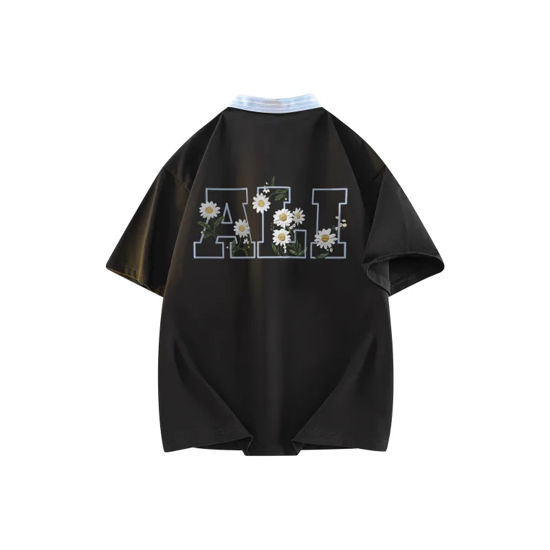 ALI THE FOX Polo Shirts Unisex-3
