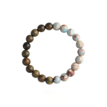 Yuxin Green Sandalwood Bracelets Unisex