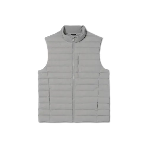 Vuori Vest Men's Light Gray/Shiitake