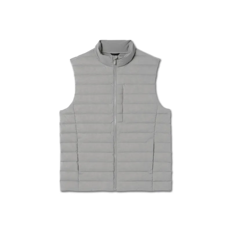 Vuori Vest Men's Light Gray/Shiitake-0