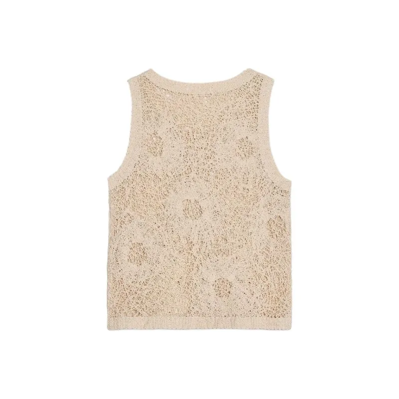 ZARA Tank Tops Women's Mustard-1