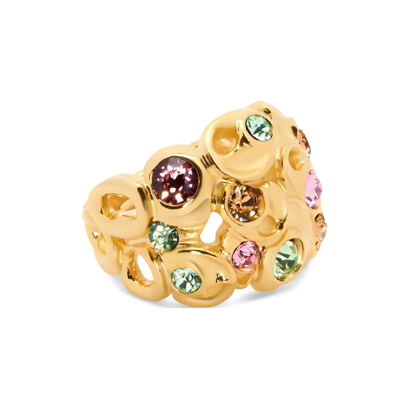 Oscar De La Renta Textured Ring-1