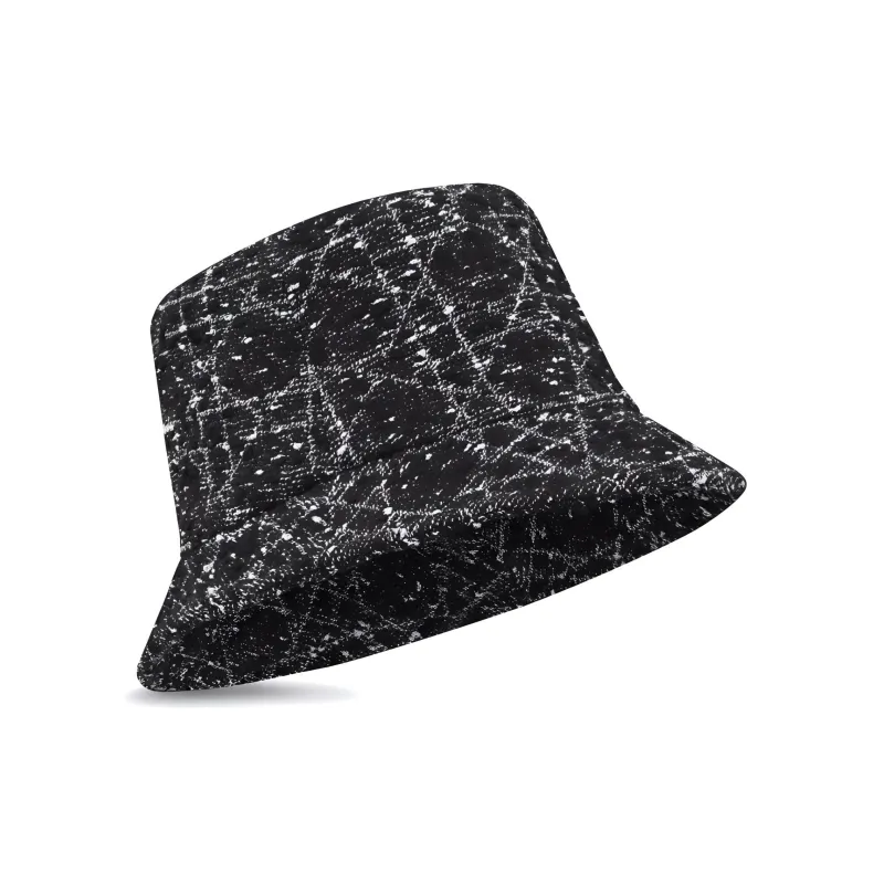 DIOR Cotton Acrylic Polyamide Bucket Hats Women's Black-1