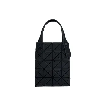 ISSEY MIYAKE Prism Polyvinyl Chloride Resin Tote Bag Shopping Bag Handbag Women's Black