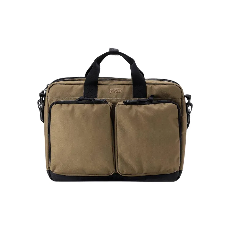 Levi’s Polyester Messenger Bag One Shoulder Handbag Unisex Khaki-0