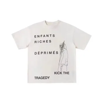 PAINT STAIN T Shirt Unisex White