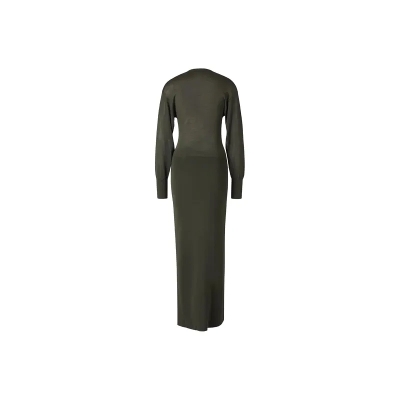 AMIPARIS V neck Maxi Dress-1