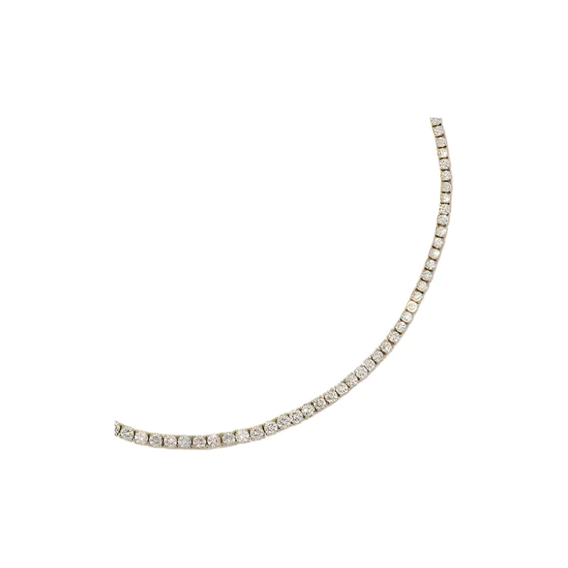Anita Ko 18kt Yellow Gold Hepburn Diamond Necklace-1
