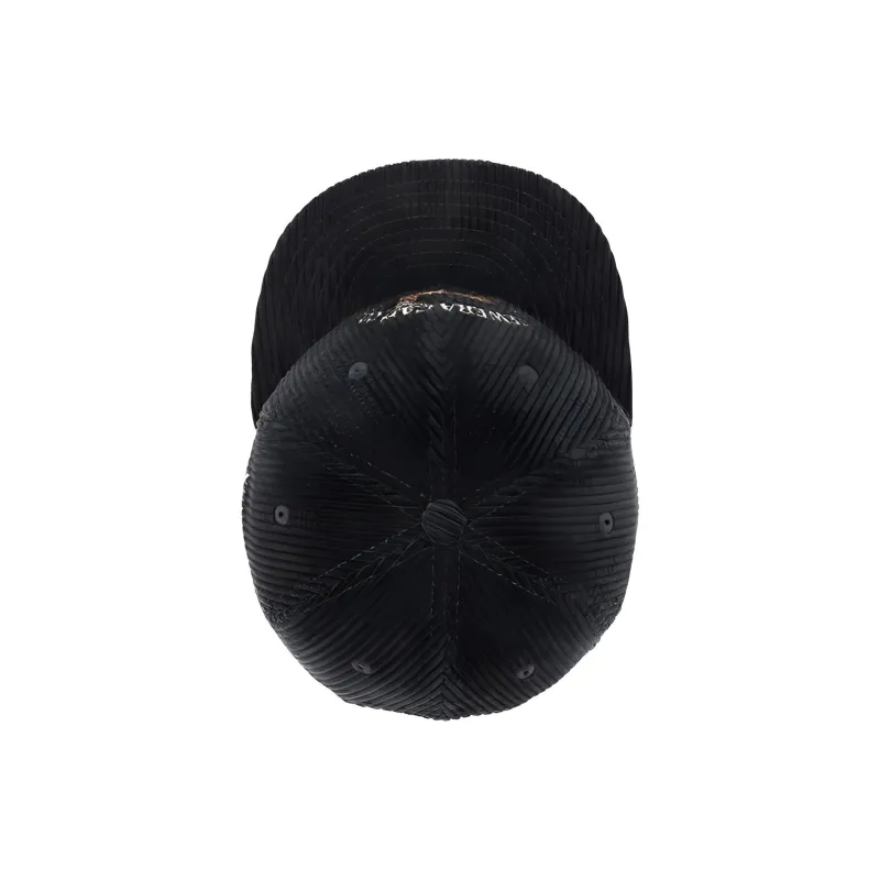 New Era Corduroy Baseball Caps Unisex Black-4