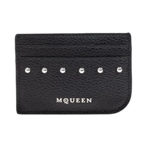 Alexander McQueen Leather Wallet Men's Black