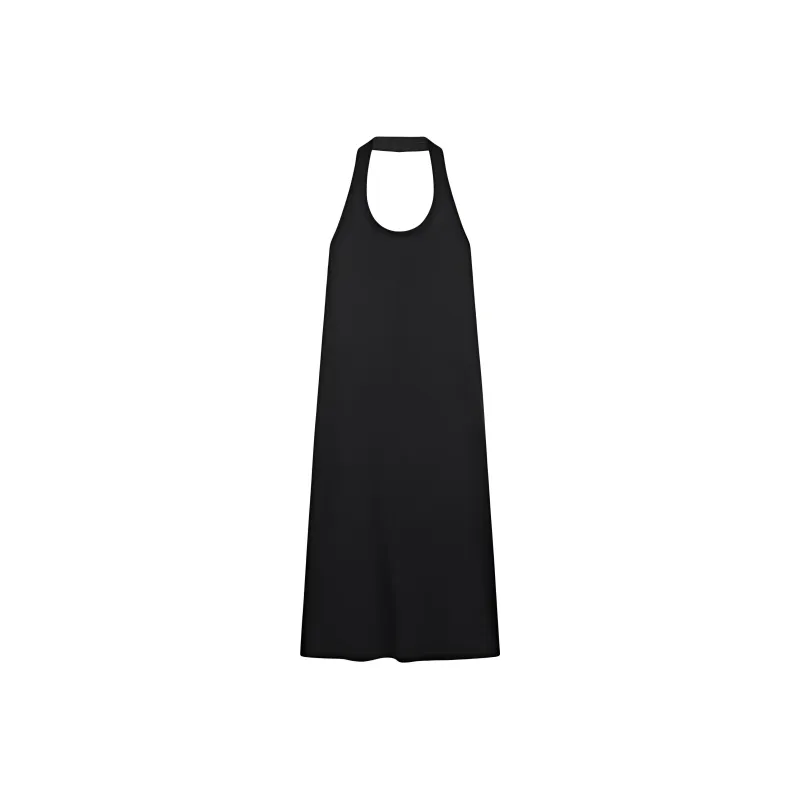 Massimo Dutti Sleeveless Dress Women's Black-1
