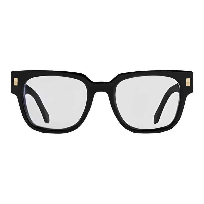 LOUIS VUITTON Acetate Square Eyeglass Frames Men's Black-1