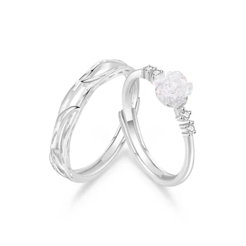 Seven Seven Silver Jewelry S999 Fine Silver Rings Unisex