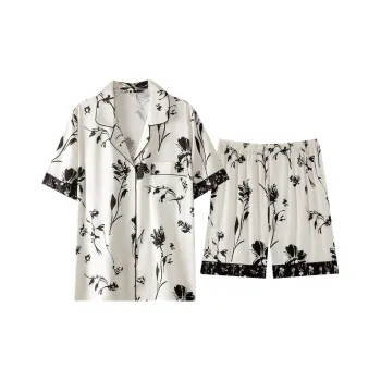 WUSE Pajama Set Women's Ink Wash