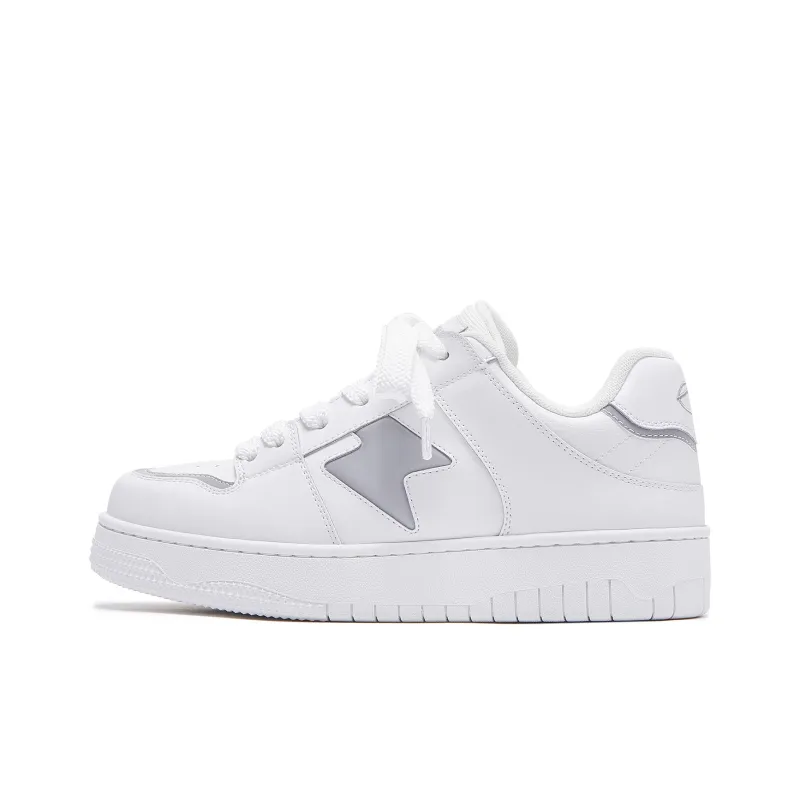 MASONONCE Low Top Skateboard Shoes Unisex White-0
