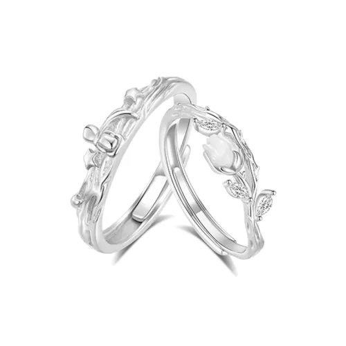 Seven Seven Silver Jewelry S999 Fine Silver Sterling Silver Rings Unisex