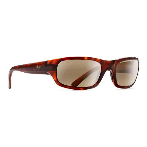 Maui Jim Plastic Rectangular sunglasses Kreative Unisex Tortoiseshell