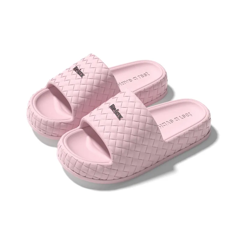 Lighthearted Classic Style Fashionable Check, Non Slip EVA Home Sole, Like Slippers-4