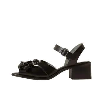 Hereu Boqueria Strap Sandals 5cm Women's Black