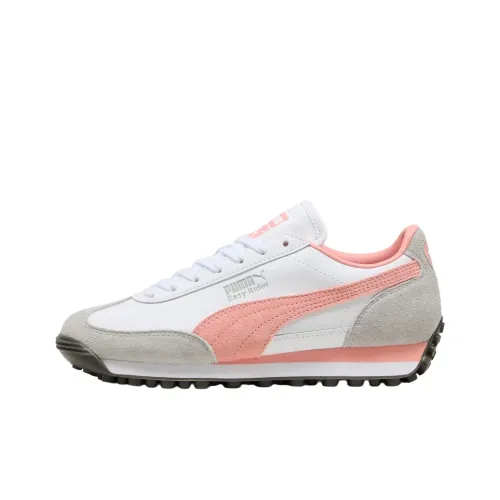 PUMA Easy Rider Abrasion Resistant Low Top Casual Shoes Womens White