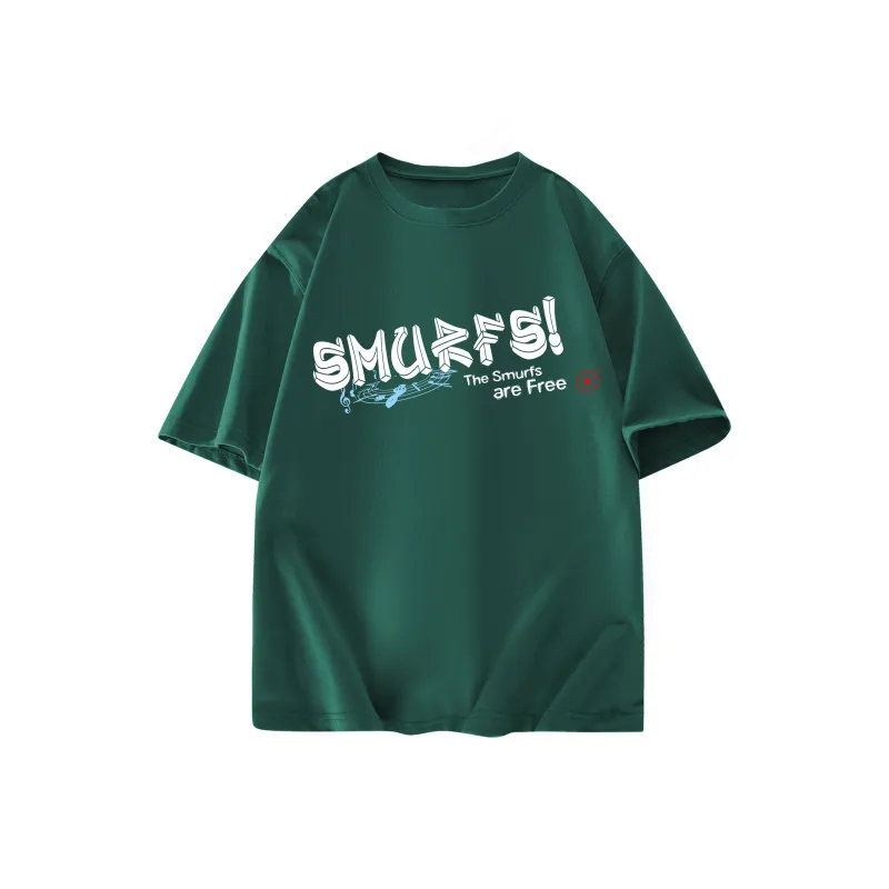 The Smurfs T Shirts Unisex-11