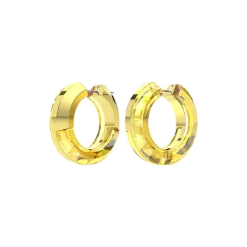 Swarovski Lucent Chunky Hoop Earrings