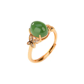 xiaoyinjiang Hetian Jade Rings Women's