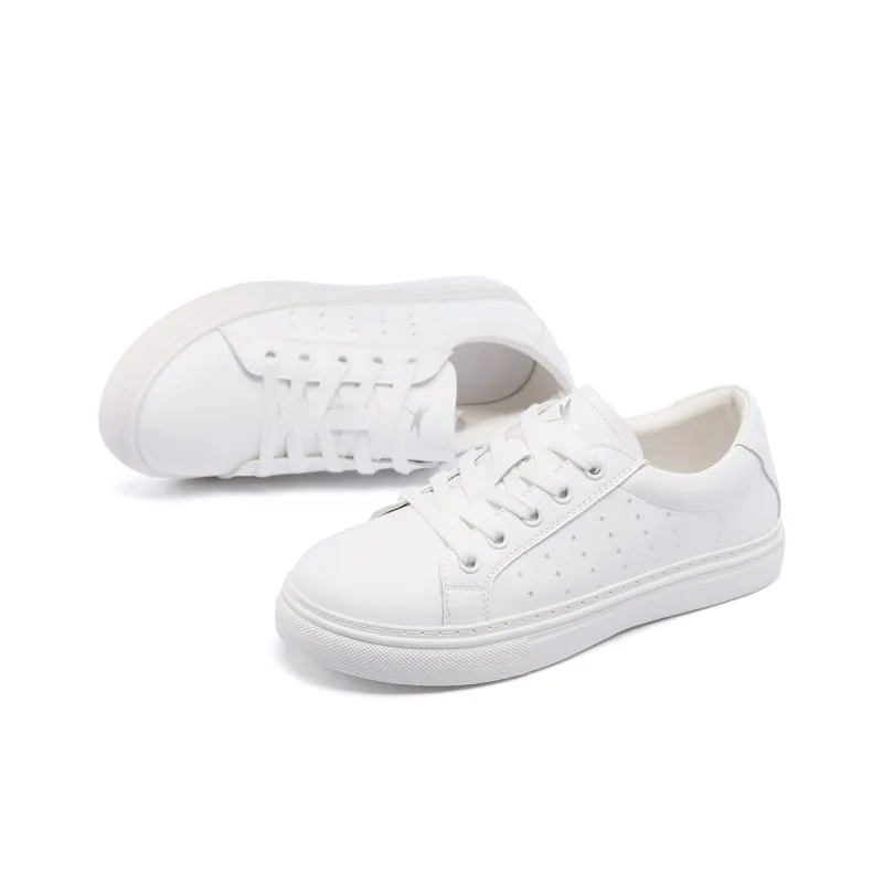RED DRAGONFLY White Sneakers For Women's Abrasion Resistant Low Top Trendy Casual Shoes Women's-2