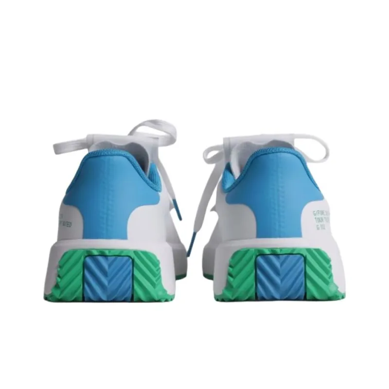 GFORE Abrasion Resistant Low Top Golf Shoes Women's White Green-3