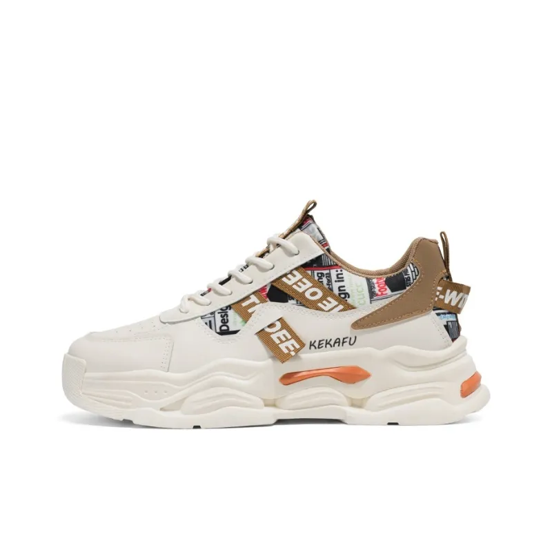 KEKAFU Low Top Chunky Sneakers Men's-3
